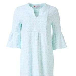 Jude Connally Kerry Dress - Ikat Seamist